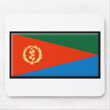 Eritrea Flag Mouse Pads
