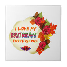Eritrean Boyfriend Design Ceramic Tile