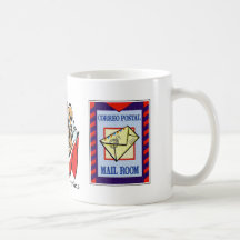 España, Mail Room, Correo Postal Taza