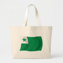 Esperanto Flag Tote Bag
