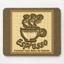 Espresso Coffee Mousepad