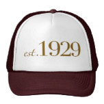 Est 1929 mesh hats