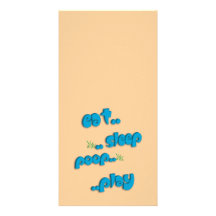 Est..sleep..poop..play Photo Card Template
