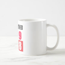 Established 1948 Birthday Designs Coffee Mugs