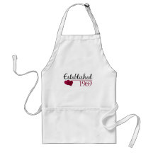 Established 1969 aprons