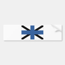 Estonia Naval Jack Bumper Stickers