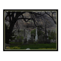 eternal peace postcard