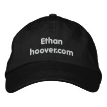 Ethan hoover.com hat embroidered baseball caps