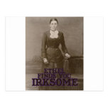 Ethel finds you irksome post cards