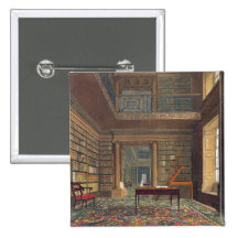 Eton College Library, from 'History of Eton Colleg Buttons