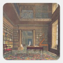 Eton College Library, from 'History of Eton Colleg Stickers