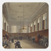 Eton School Room, from 'History of Eton College', Stickers