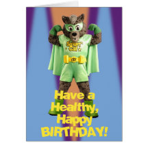 ETV Smart Cat Birthday Card