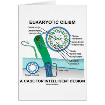 Eukaryotic Cilium A Case For Intelligent Design Card
