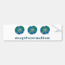 euphoradise bumper sticker