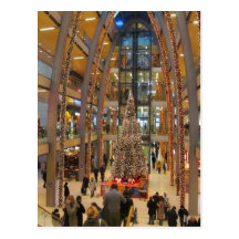 Europa Passage at Christmas -- Hamburg, Germany Post Cards