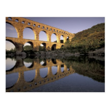 Europe, France, Provence, Gard; Pont du Gard, Postcards