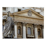 Europe, Italy, Rome. St. Peter's Basilica (aka 2 Post Card