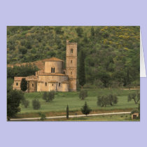 Europe, Italy, Tuscany. Abbazia di Sant'Antimo, cards