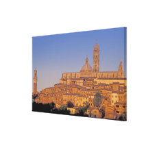 Europe, Italy, Tuscany, Siena. 13th century 3 Gallery Wrap Canvas