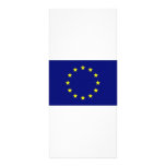 European Union Flag Custom Rack Card
