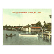 Eustis, Florida, Waterfront - 1907 Post Cards