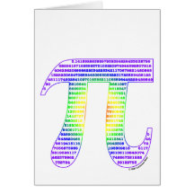 Evan's Pi #1 Greeting Cards