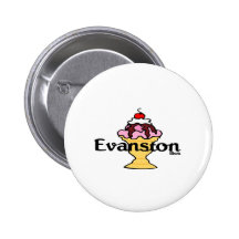 Evanston Pinback Buttons