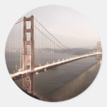 Evening at the Golden Gate Bridge stickers