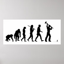 Event marque erector circus workers gear posters