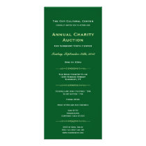 Evergreen business logo gala event corporate long invitations