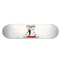 Everlasting Love Wedding Skate Board