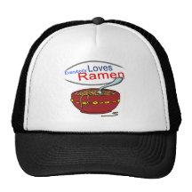 Everybody Loves Ramen Parody Hats