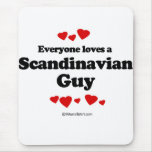 Everyone loves a Scandinavian guy Mouse Pad