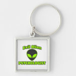 Evil Alien Psychologist Key Chains