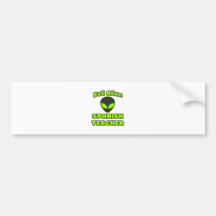 Evil Alien Spanish Teacher Bumper Stickers