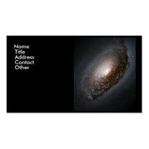 Evil Eye Galaxy Business Card Template