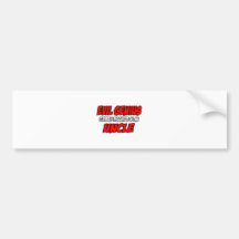 Evil Genius...Uncle Bumper Stickers