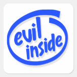 Evil Inside Stickers