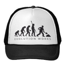 evolution construction worker baseball kappen