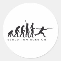 evolution fencer sticker