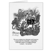 Evolution Greeting Cards