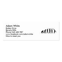 Evolution Gymnastics Business Cards