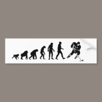 Evolution Hockey Bumper Sticker bumper stickers