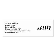 Evolution Rapper singer Business Card Templates