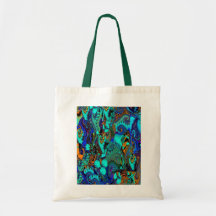 Evolution series 29, Blue-turquoise Bags