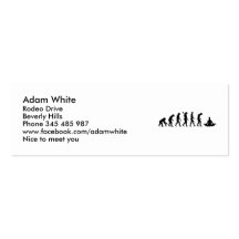 Evolution Yoga Business Card Template
