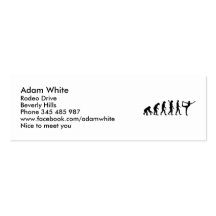 Evolution Yoga Business Card Template