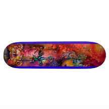 EXCALIBUR ,red purple blue Skate Decks