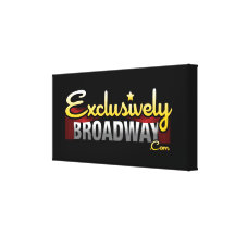 ExclusivelyBroadway.com Stretched Canvas Print